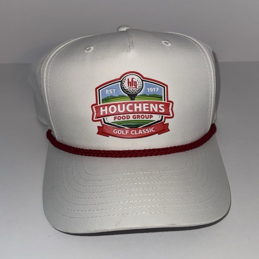 Men's OSFM Richardson 258 Performance White Adjustable Golfer SnapBack Hat